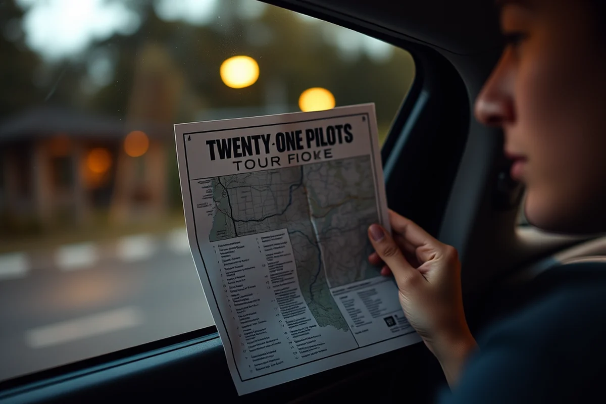 twenty one pilots tour — Twenty One Pilots Tour (step by step)
